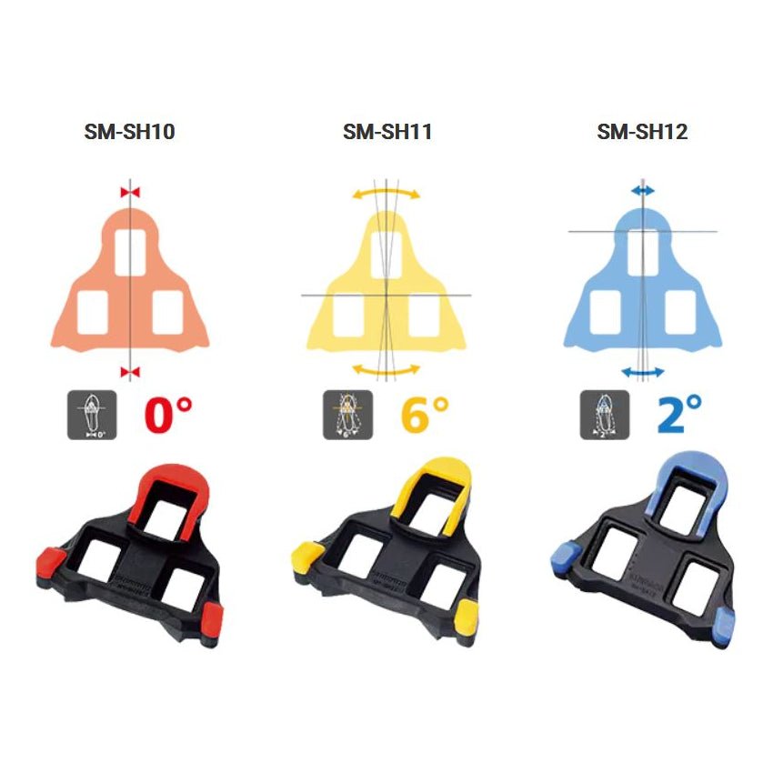 Shimano SM-SH11 SPD-SL Yellow Cleats. - Vega Cycling